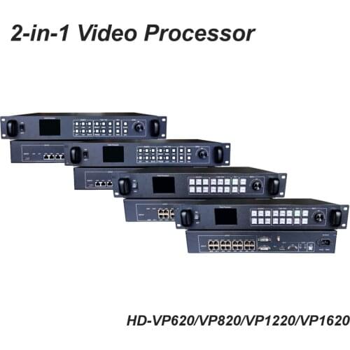 Huidu LED display Video processor HD-VP620 HD-VP820 HD-VP1220 HD-VP1620 for large led display