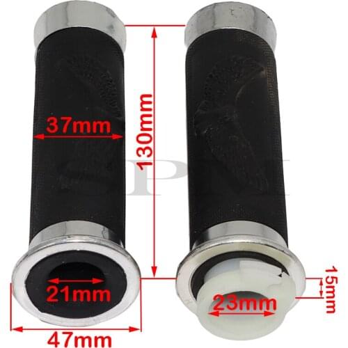 Off-road motorcycle handlebars, black hawk stickers, motorcycle accessories, off-road motorcycles