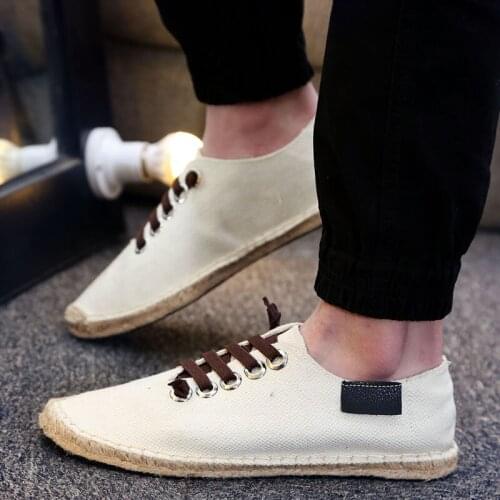 Male Canvas Shoe Zapatos Informales De Hombre Mens Summer Canvas Shoes Mens Casual Spring Comfortable Men Breathable Sapato