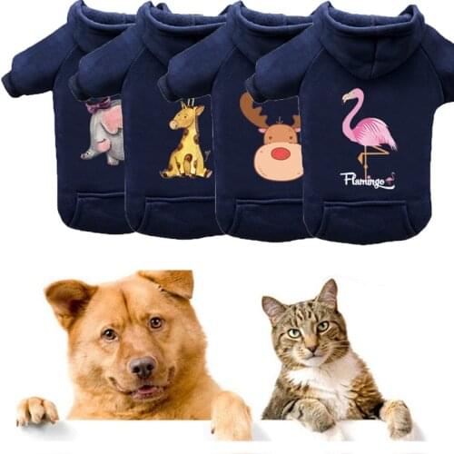 Dog Clothes Autumn Winter Thicken Warm Pet Sweater Soft Comfortable Plush Cat Puppy Velvet Pets Clothing for Small Large Dogs