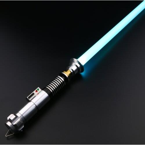 SaberFeast Luke EP6 RGB Lightsaber Smooth Swing Laser Skywalker 10 Soundfonts Glossy Metal Handle Cosplay Toy-TS005