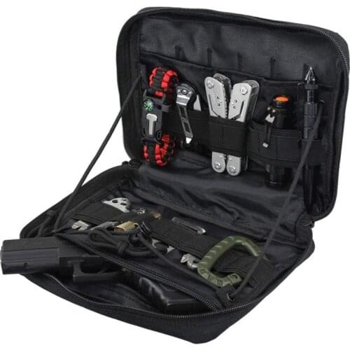 Tactical Molle EDC Pouch Military EMT Bag Utility Tool Waist Pack Nylon First Aid Kit Bag Emergency Pack Hunting Accessories