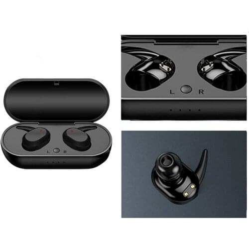 TWS Earbuds Bluetooth 5.0 Earphones True Wireless Stereo In Ear Headphones with Charging Case Mircophone