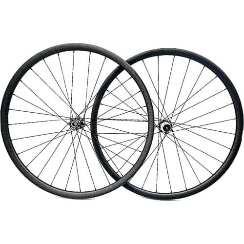 27.5er bicycle wheel 27mm width 25mm disc powerway M32 mtb wheels 100x15 142x12 bike wheel 650b 3k twill carbon disc mtb wheel