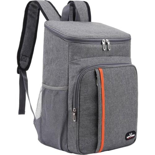 Thermal Backpack Waterproof Thickened Cooler Bags 20L Large Insulated Food Grade PEVA Family School Picnic Refrigerator Bag