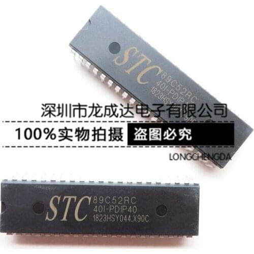 100% New&original STC() STC89C52RC-40I-PDIP40 DIP40 In Stock