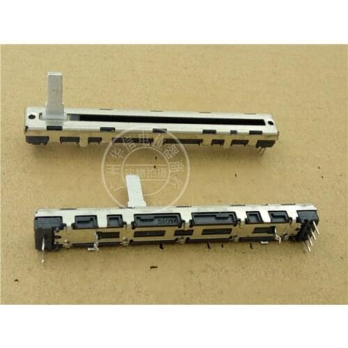 2pcs for NOBLE Straight Slide Potentiometer D10K D103 for behringer 1832 Soundcraft FOLIO-4 Mono Fader