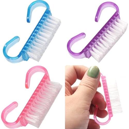 5pcs/ Professional Nail Art Dust Cleaning Brush 3 Colors Hard brush cleaning powder layer brush Nail Tools Nailart Pinsel