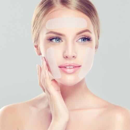 80PCS/lot Forehead Patch Wrinkle Remover Strips For Smooth Firm Skin Disposable Forehead Wrinkle Strip Anti-aging Mask Skin Care