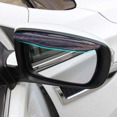 Car Styling Rearview mirror rain eyebrow for Lada Granta Largus Kalina 4*4 Priora 2110 2109 3 110