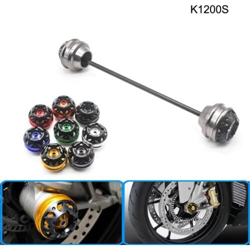Free delivery for BMW K1200S 2005-2007 CNC Modified+Motorcycle Front wheel drop ball / shock absorber