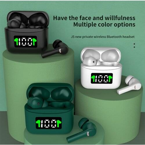 HOT V5.2 Bluetooth Earphone ANC Active Noise Cancelling Wireless Headphones Stereo Earbuds Gaming Headsets With Mic ChargingCase