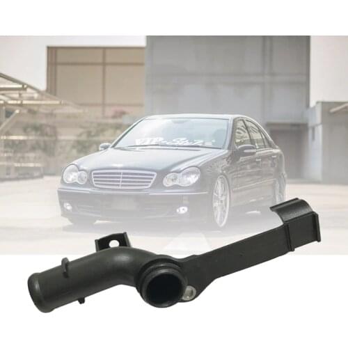 Black Plastic Engine Water Pipe Oil Cooler to Cylinder Head Fit for Mercedes Benz C230 W203 M271 A 2712001352