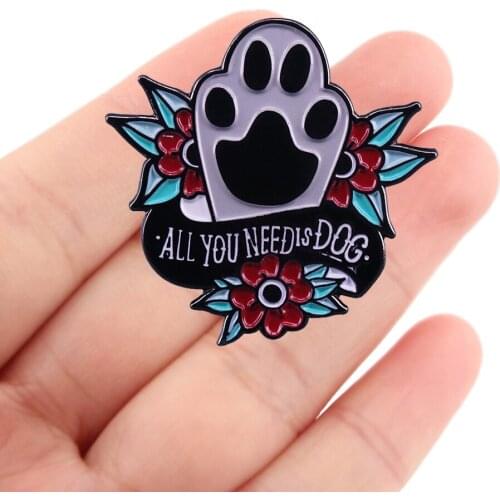 DZ1971 Creativity Cute Enamel Pin Brooches Bag Lapel Pin Cartoon Holiday Badge Backpack Decoration Jewelry Gift Accessories