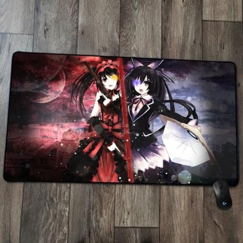 Anime Rug Sexy Girls Kawaii Mouse Pad Dating Competition Game Accessories Computer Table Mat Desktop Decoration XXL Notebook