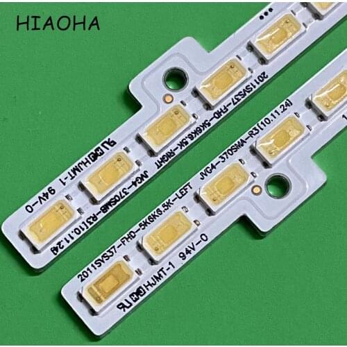 2pcs/set Original LED Backlight Strip For 2011SVS37-FHD-5K6K5.5K-RIGHT LEFT LD370CGB-C2 LTJ320HN01-J UE32D5500 T370HW05 UE37D552
