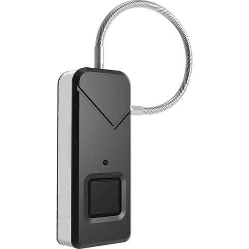 Padlock Portable Touch Security for Suitcases Handbags Smart Fingerprint Lock