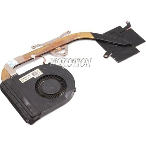 Nokotion CN-03G63R 03G63R 60.4WT02.022 For Dell Inspiron 14R 3421 5421 laptop cooling heatsink Copper Radiator With FAN