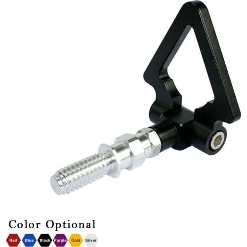 New Aluminum Front Rear JDM European Car Triangle Ring Trailer Racing Tow Hook Kit For EUROPEAN CAR TT100972