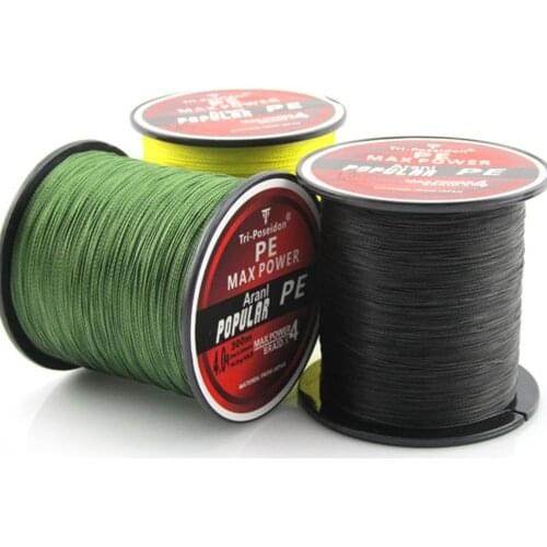 300M Tri-Poseidon Series Japan PE Spectra Braided Fishing Line 8-60LB