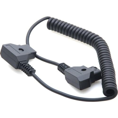 DTAP Extension Cable Spring Cord B Male for DSLR Rig Anton Sony V-Mount Battery