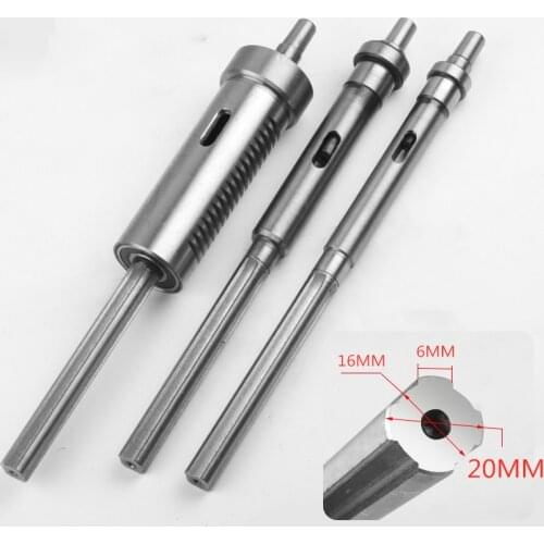 Bench Drill Parts Main Shaft ，Drive Shaft Spline Sleeve Gear Shaft Pulley Drilling Machine Accessories ZQ4120