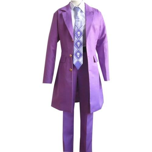 2019 Jojos Bizarre Adventure Kira Yoshikage Cosplay Costume Halloween Christmas Costume Multi-Styles