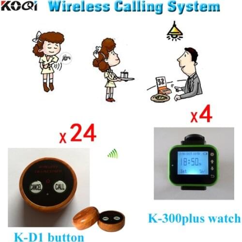 Wireless Restaurant Table Buzzer to Call Waiters