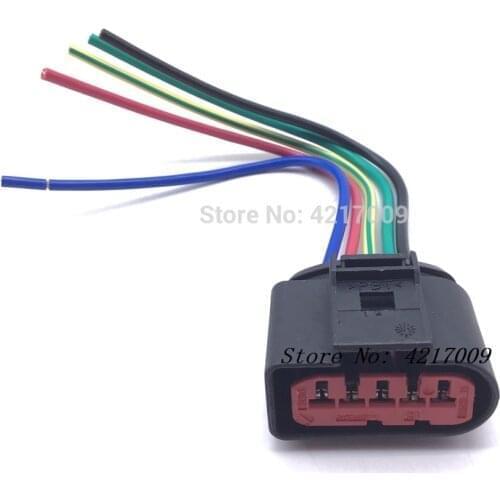 Mass Air Flow MAF Meter Sensor Plug Pigtail Connector For Audi Q7 RS4 VW Golf Jetta 2.0/3.0/4.2L 06A906461G,0280218060