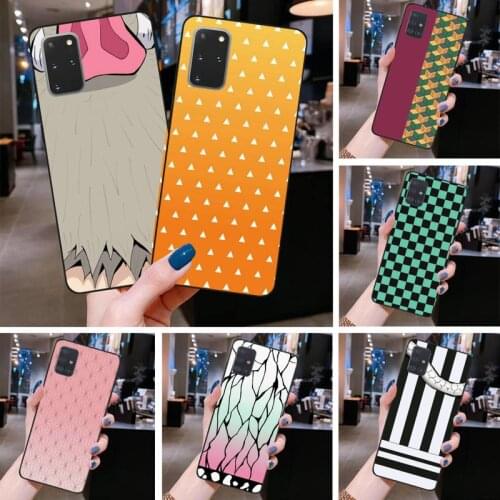 Demon Slayer Haori Phone Case For Samsung Galaxy S21 Plus Ultra S20 FE M11 S8 S9 plus S10 5G lite 2020