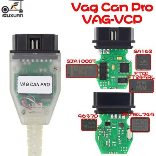Professiona VAG CAN PRO CAN BUS+UDS+K-line S.W Version 5.5.1 VCP Scanner OBD2 car diagnostic scanner tool