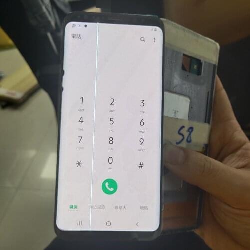 Lines dots burn Super AMOLED For Samsung Galaxy S8 G950 G950F Touch Screen Digitizer LCD Display With Dead pixels burn