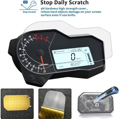 For Benelli TRK502 TRK 502X TRK 502 X Speedometer Speedo Screen Cluster Scratch Protection Film Instrument Dashboard Shield