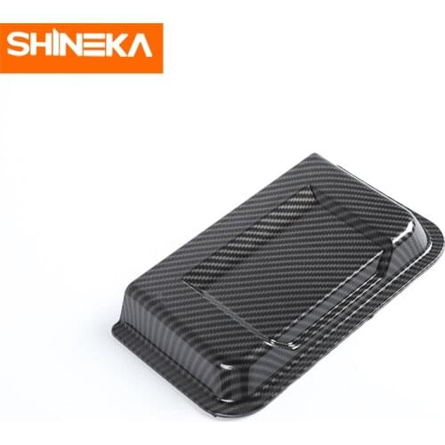 SHINEKA Carbon Fiber Air Inlet Outlet Vent Intake Cover Trim for Suzuki Jimny 2019 2020