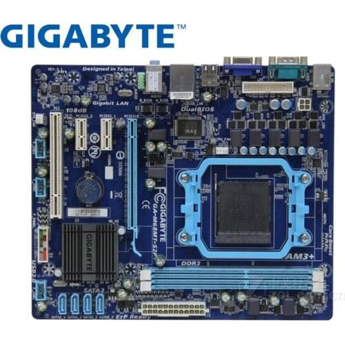 Gigabyte GA-M68MT-S2P GA-M68MT-S2 motherboard DDR3 Socket AM3 8G M68MT-S2P M68MT-S2 used Desktop motherboard Solid State
