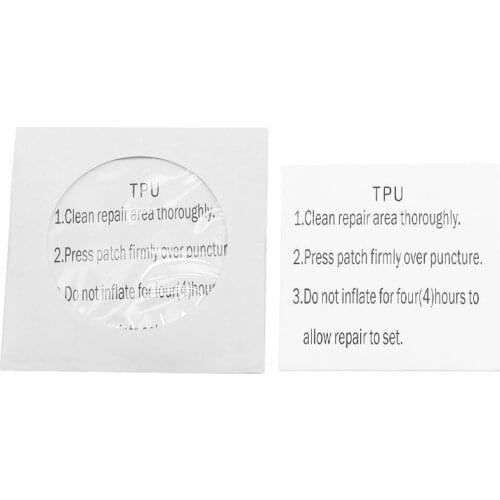 1pcs Swimming Float Repair Kit Clear TPU Puncture Repair Patch Tent Air Bed Inflatable Toy Rubber Boat Practical Accessories