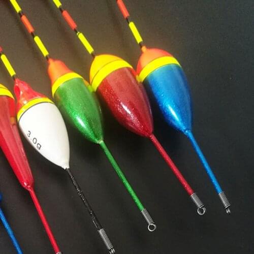 10Pcs/Lot Fishing Floats Set Mix Size Color Ice Fishing Float Bobber Set Buoy Boia Floats For Carp Fishing Tackle Accessories