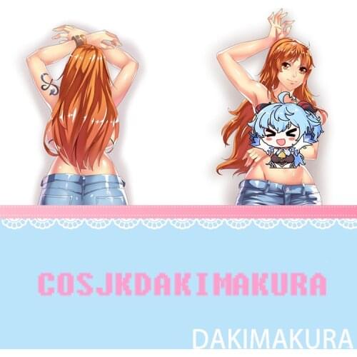 ONE PIECE Nami Anime Game Dakimakura Sexy Girls Body Hugging Pillow Case Otaku Pillow Cover Cushion Cosplay Decor Decor Gifts