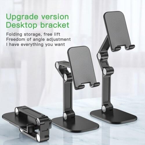 New Phone Holder Accessories Adjustable Universal Phone Stand Holder Tablet Desk Holder Stand for Bracket for Tablet Smartphone