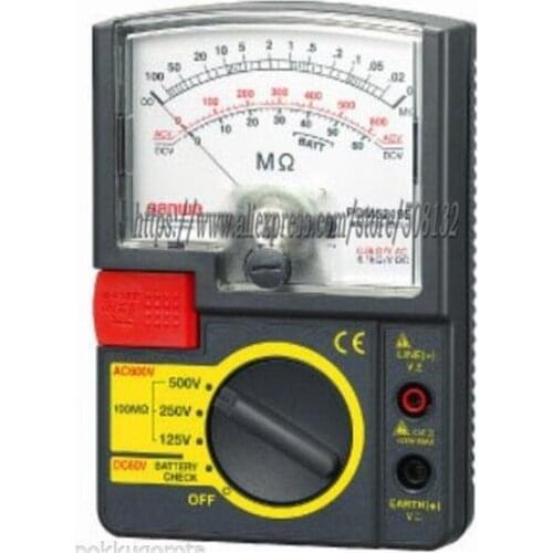 Sanwa PDM5219S Insulation Testers 3 test voltage ranges, Lightweight design