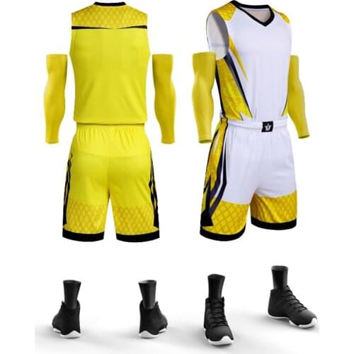 New DIY Kids Men Team Basketball Jersey Set Blank Women Sport Tracksuit Breathable Pocket Basketball Jerseys Uniforms Customized