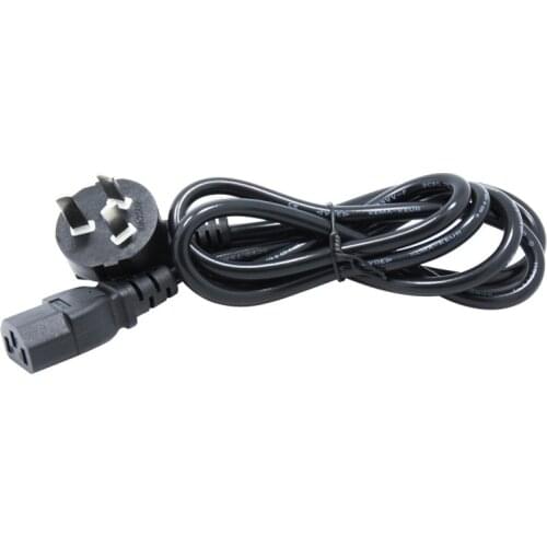 UK Power Cable / EU three wire Cord 3 Pin 3-Pin 15A 220V 1.2meter power line cable for Makerbot 3d printer parts