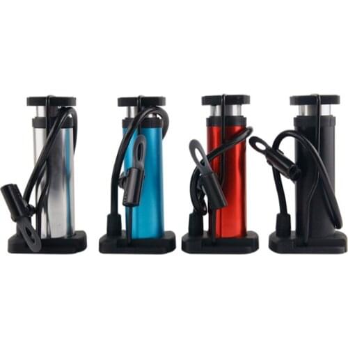 Mini Bicycle Foot Pump High Pressure Electric Motorcycle Pedal Air Tyre Inflator High Pressure Pump Bike Tools