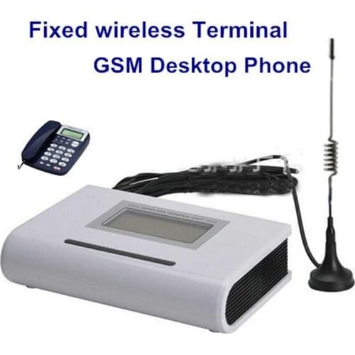1 set) 3G WCDMA 2100MHz FWT Fixed GSM Terminal 800/850/1800/1900 Quad Band Wireless SIM Card Interchange support Can Edit IMEI