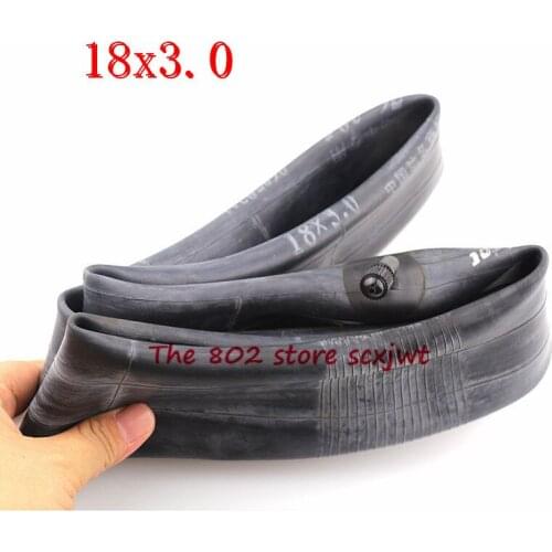 2pcs 18 X 3.0 Inner Tube 18*3.0 Inner Tire with A Bent Valve for Many Gas Electric Scooters and E-Bike