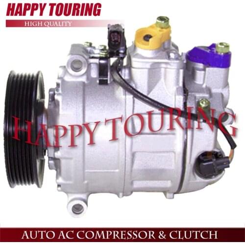 7SEU17C AC COMPRESSOR For AUDI A4 2.4L 3.0L 2004-2009 4h0260805a 8H0260805B 447190-4960 8E0260805BM
