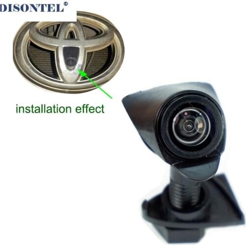 CCD Car Front View Logo Parking Camera For New Toyota Highlander Verso EZ RAV4 PRADO LAND CRUISER Camry 2015