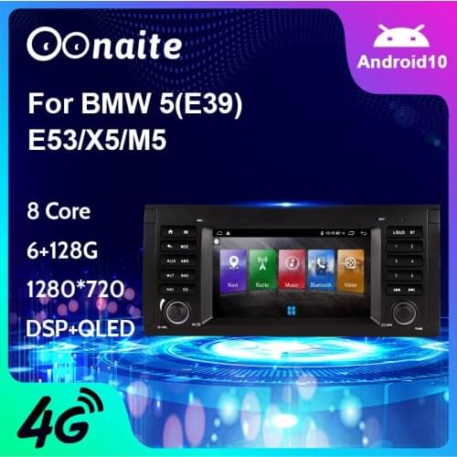 Android 10.0 Car Multimedia Player 7" Inch Navigation For BMW E39 E53 M5 1995-2003 Radio Stereo BT GPS Wifi DSP