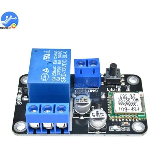DC 12V ESP8265 WiFi Wireless Switch Cycle Time Timer Delay Relay Module For IOS Smart Home For Android App Control Self-lock
