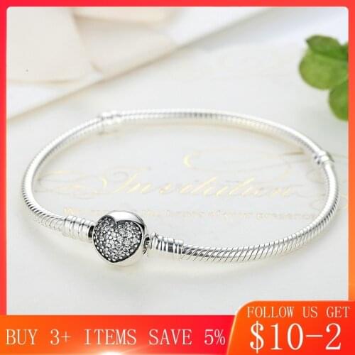 CodeMonkey Authentic 100% 925 Sterling Silver Classic Snake Chain Bangle & Bracelet for Women Sterling Silver Jewelry CMB916